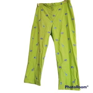 Lilly Pulitzer Polka dot Pony Lilly Capri Pants Size 8 *damaged